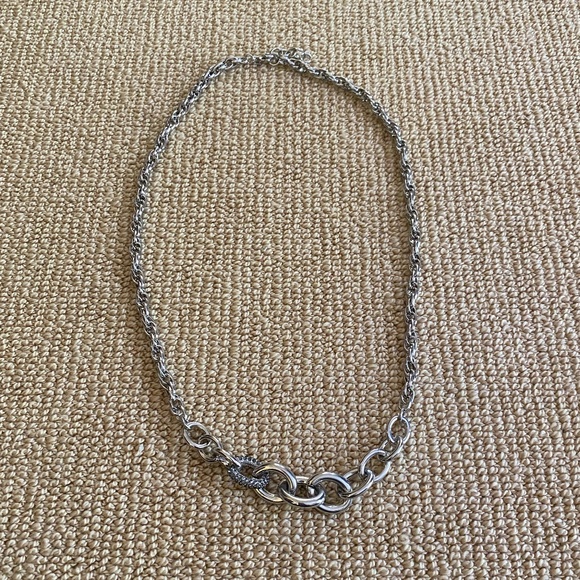 Banana Republic Chain Stone Statement Necklace - Picture 1 of 3